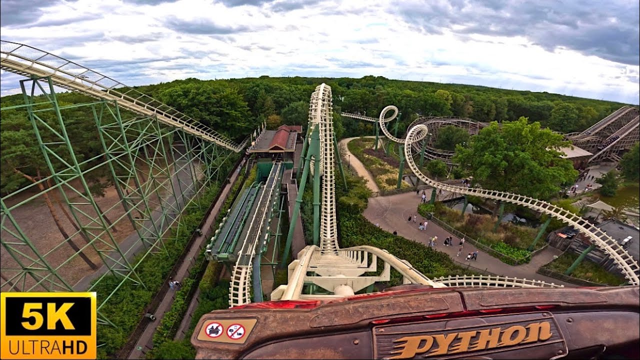 Python POV 5K CLASSIC Vekoma Looper Efteling, Netherlands