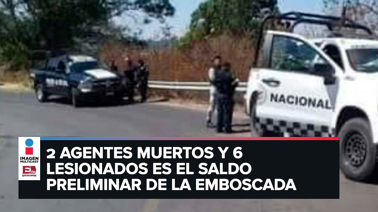 Emboscan a agentes de FGJEM en Texcaltitlán, Edomex; reportan dos muertos