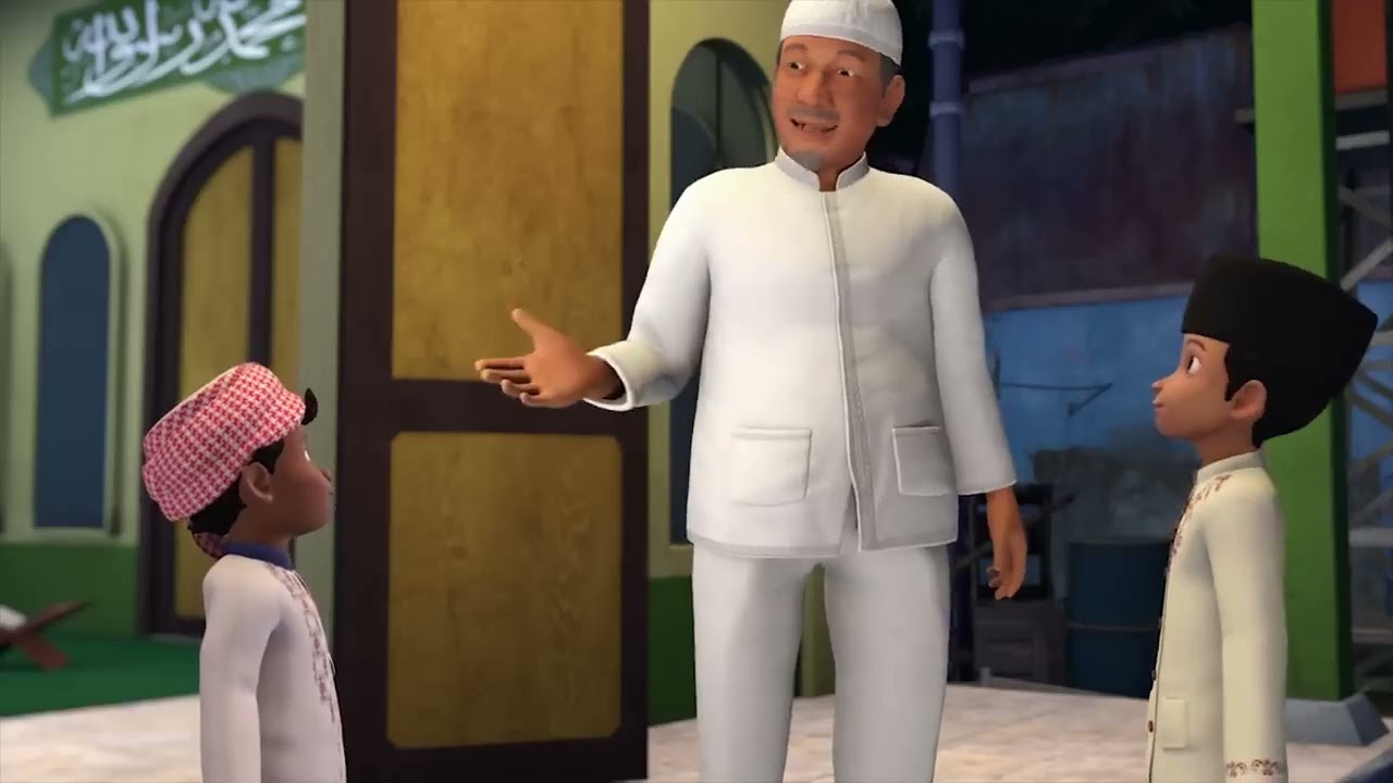 Ucup Belajar Mengaji di Mesjid - Adit & Sopo Jarwo
