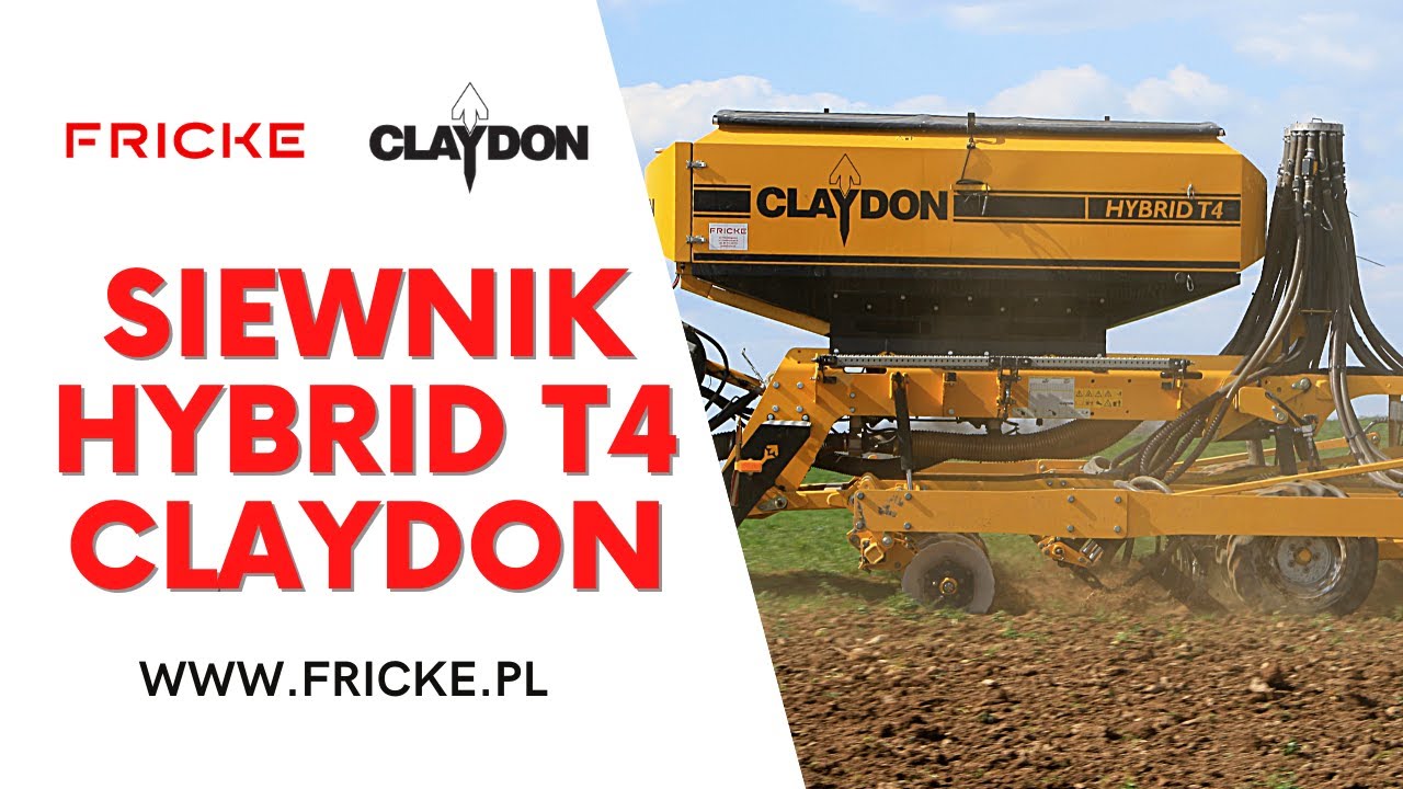 Siewnik Hybrid T4 Claydon