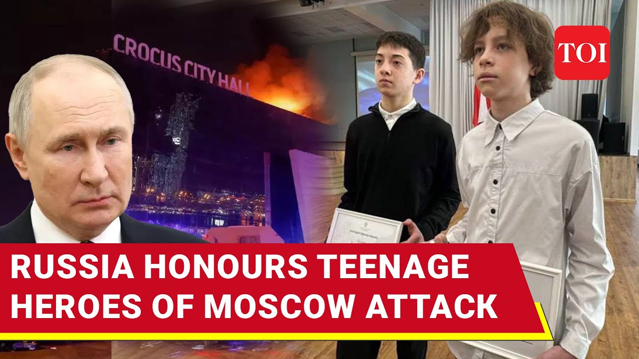 Islam And Artyom: Meet School Boys Who Saved Over 100 Lives From Terrorists I Moscow Attack