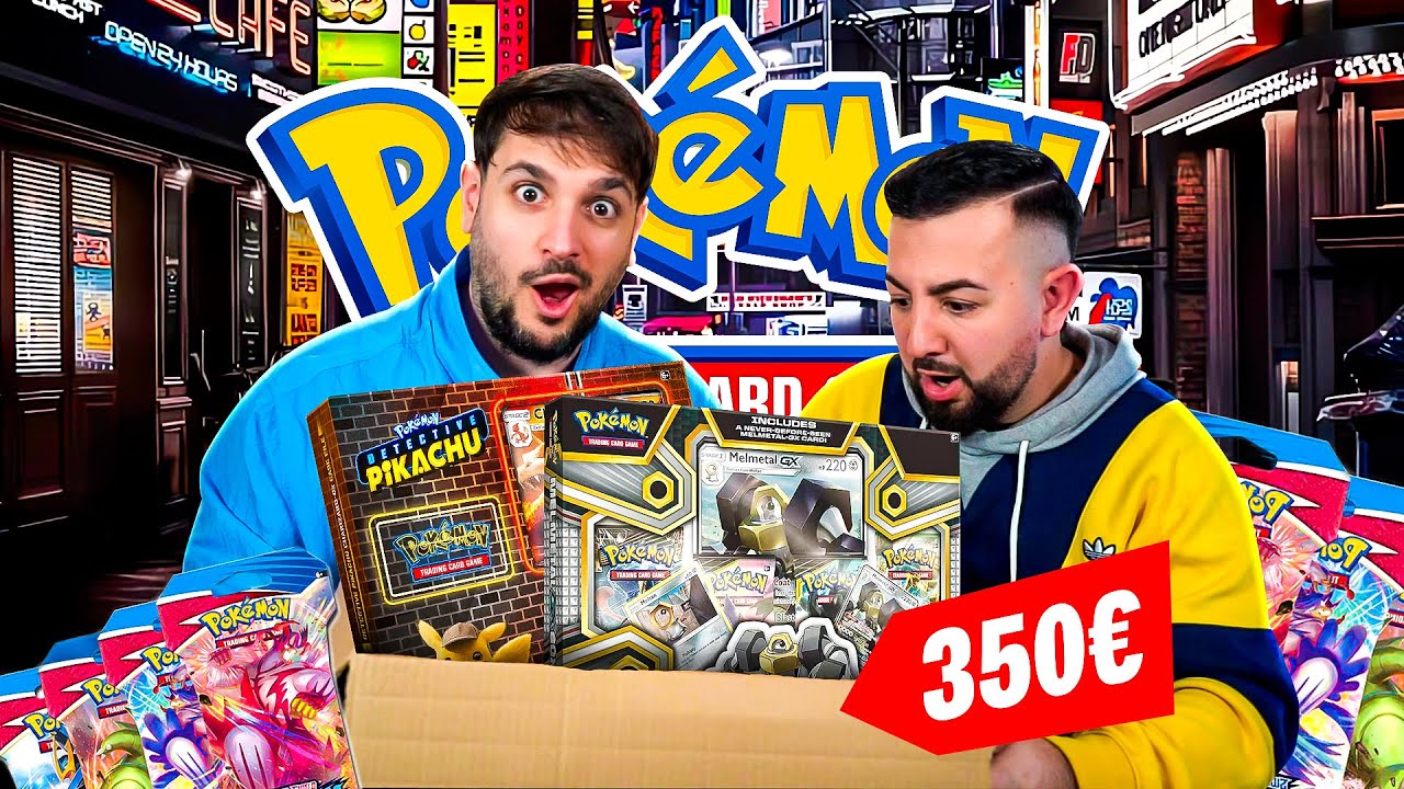 COMPRÉ UNA CAJA MISTERIOSA DE CARTAS POKÉMON TCG DE 350$...