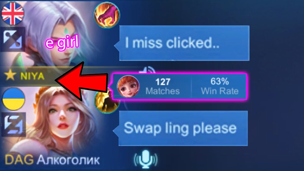 I PLAYED ON THIS E GIRL ACCOUNT WITH MY GLOBAL LING IN SOLO RANK.. (comeback 1v5)
