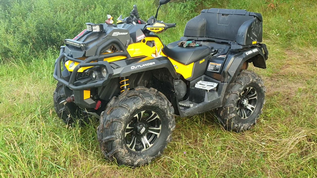 Сравнение Резины Gorilla и Maxxis Zilla 30x11x14' на Can-Am Brp Outlander 1000 XMR