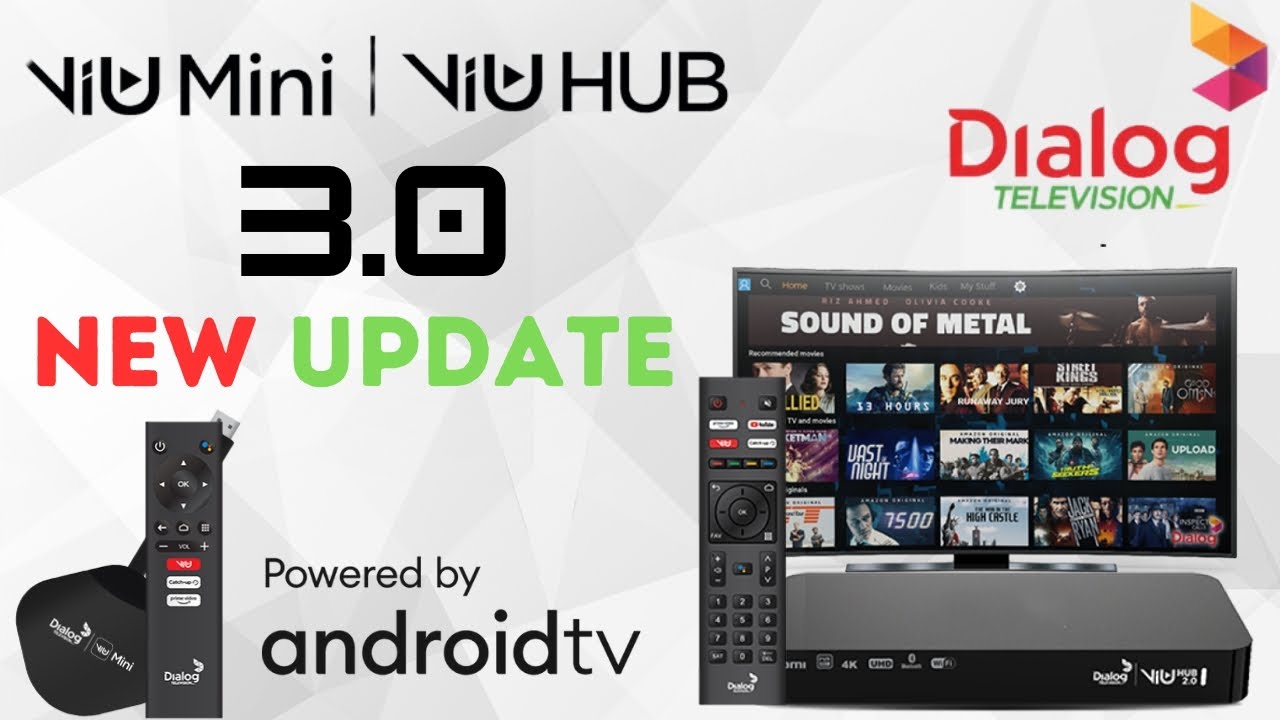 Dialog TV Viu 3.0 Update | Viuhub Viumini New Update | New Features