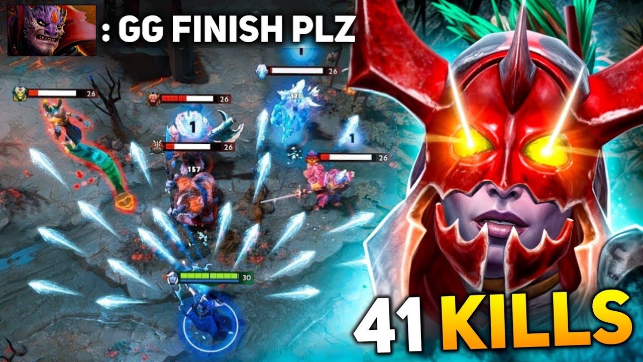 Hard Carry Drow Ranger Comeback🔥🔥🔥41Kills One Shot | Dota 2 Gameplay