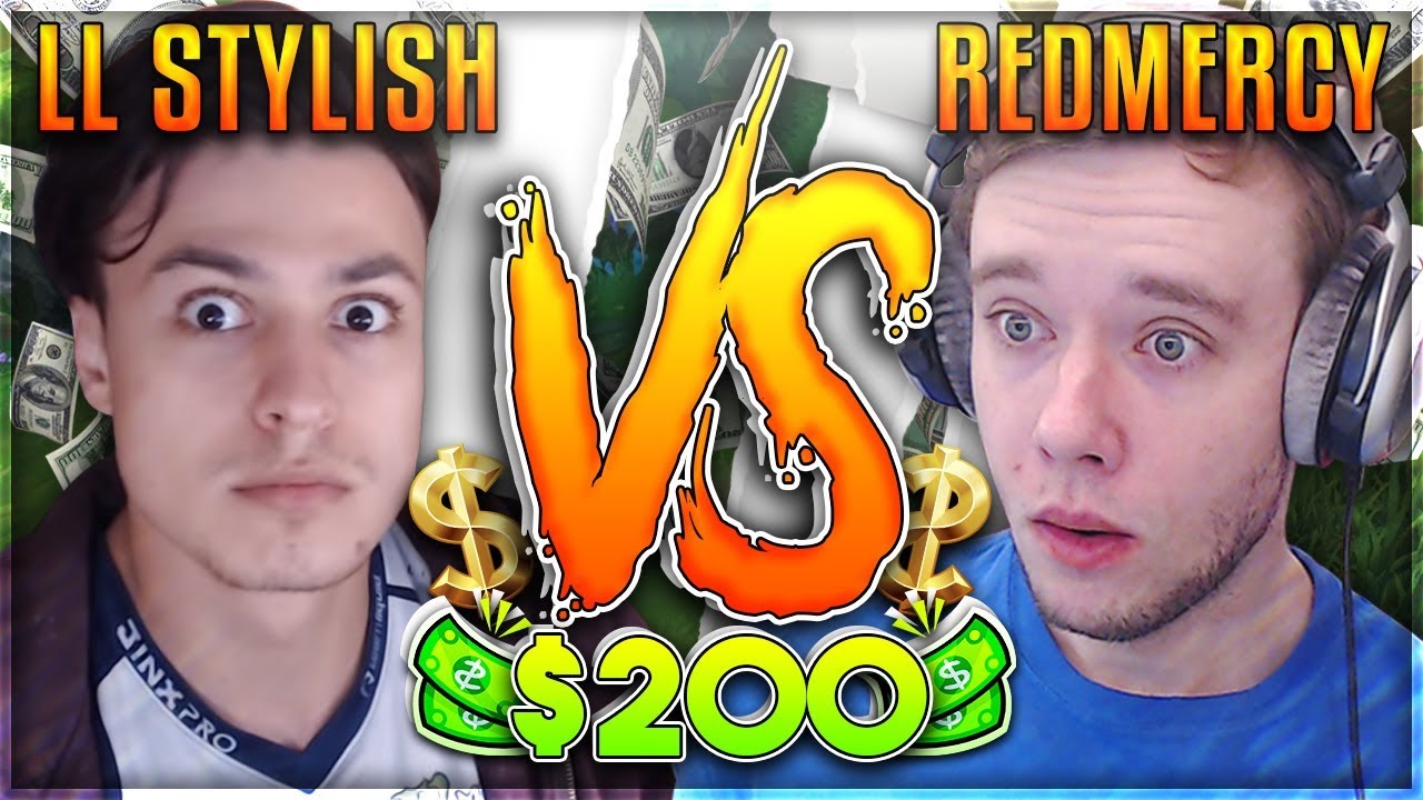 REDMERCY VS LL STYLISH! TIME TO STYLE!!! $200 1v1 SHOWDOWN!!  - League of Legends