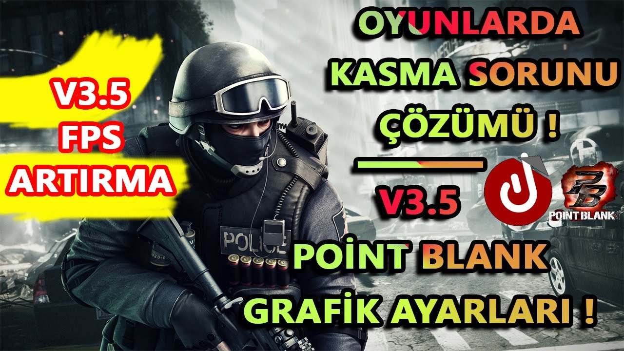 POİNT BLANK KASMA SORUNU &Ccedil;&Ouml;Z&Uuml;M&Uuml; 2020 (V3.5 Oyunlarda Fps Arttırma 2020)
