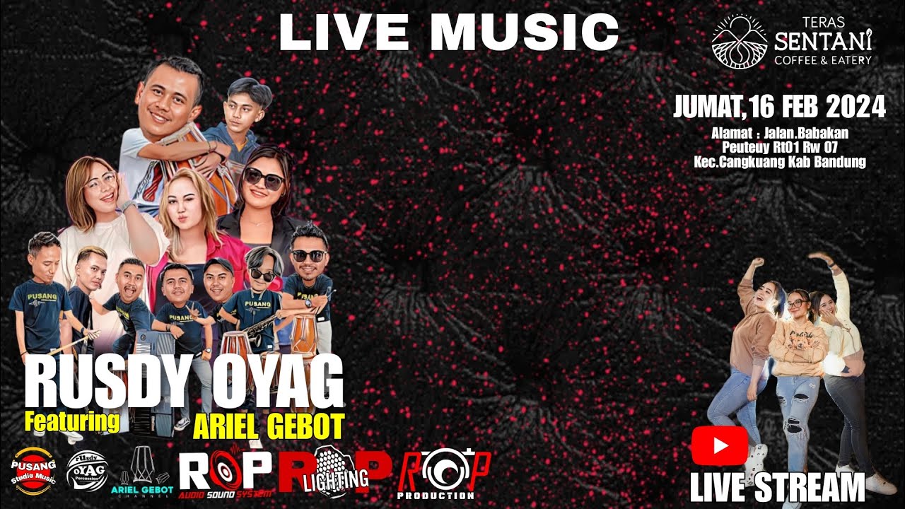 🔴[LIVE] Pusang Studio Music at Teras Sentani | Jumat ,16 February 2024 |