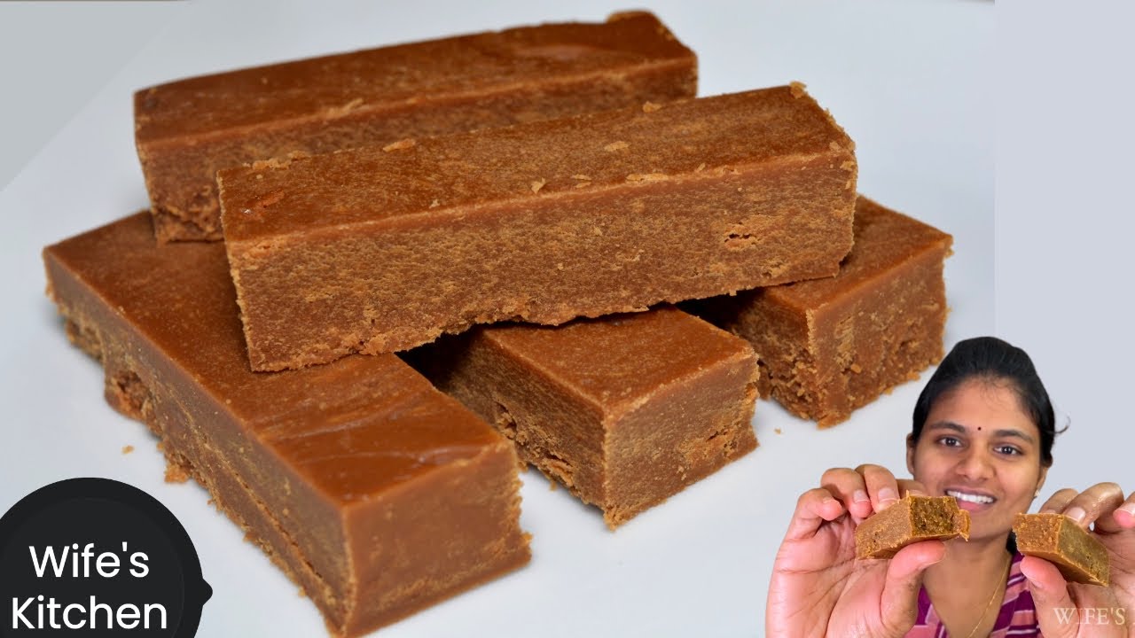 கருப்பட்டி மைசூர் பாகு | karupatti mysore pak in tamil