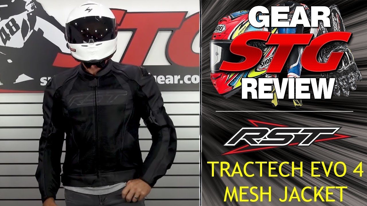 RST TracTech EVO 4 Mesh Leather Jacket Review | Sportbike Track Gear