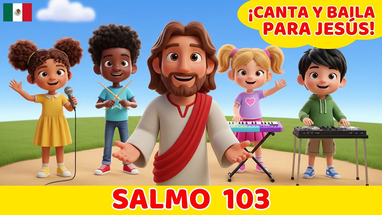 Salmo 103 para Niños | Bendice, Alma Mía, al Señor | Música Cristiana Infantil Alegre