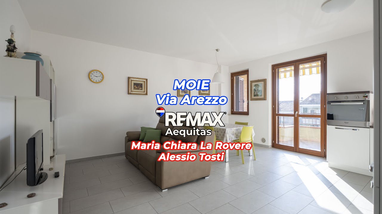 MOIE, VIA AREZZO - APPARTAMENTO MODERNO CON DUE CAMERE, AMPIO LIVING, TERRAZZO E GARAGE.