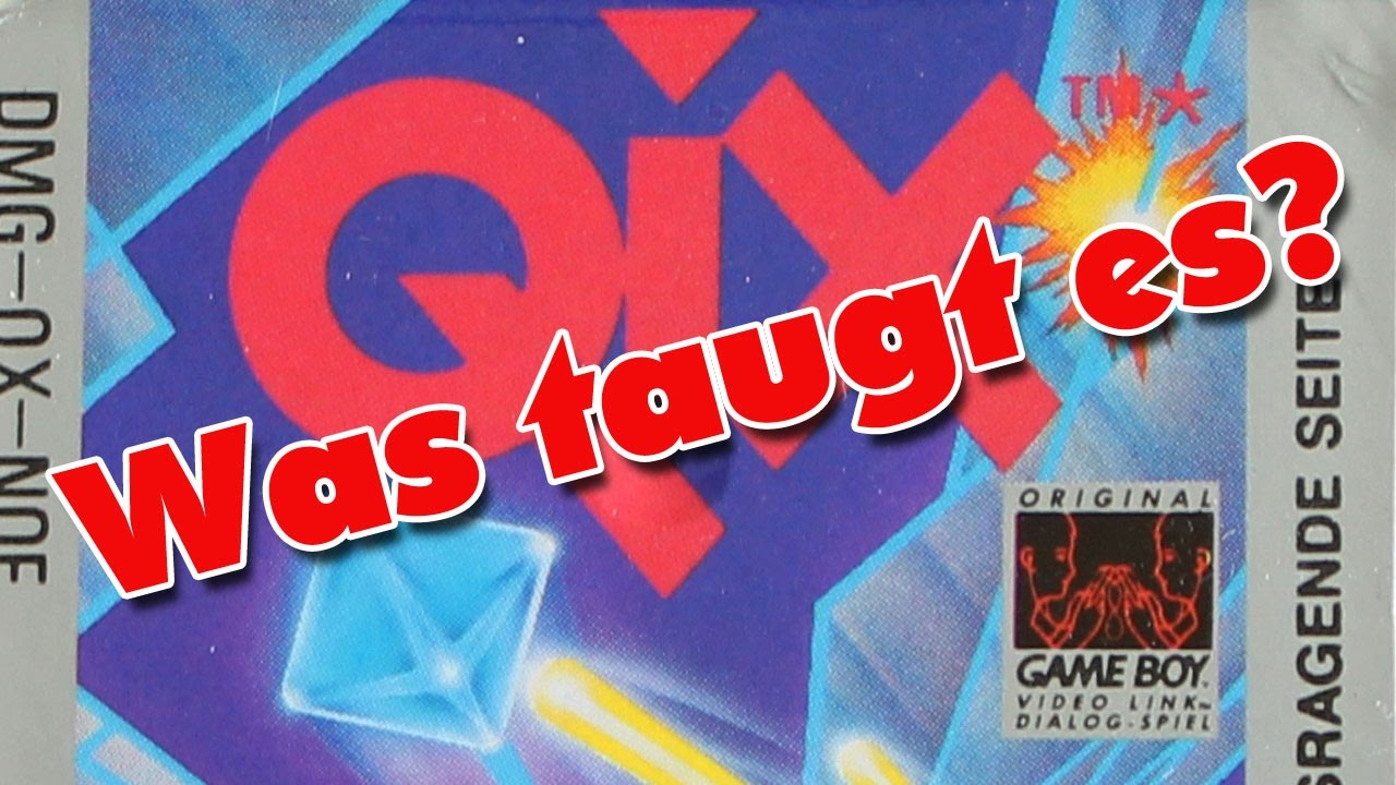 Was taugt Qix (GameBoy) heute noch? (Review / Test)