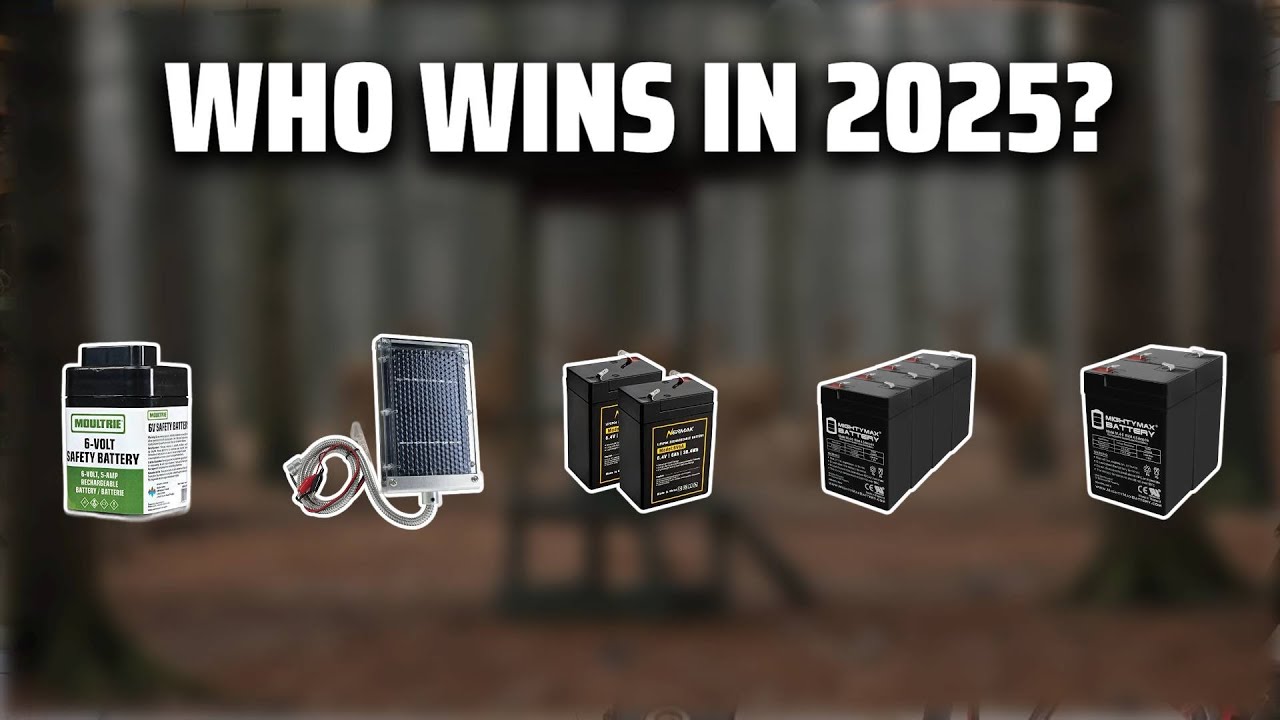 The Top 5 Best 6 Volt Battery in 2025 - Must Watch Before Buying!