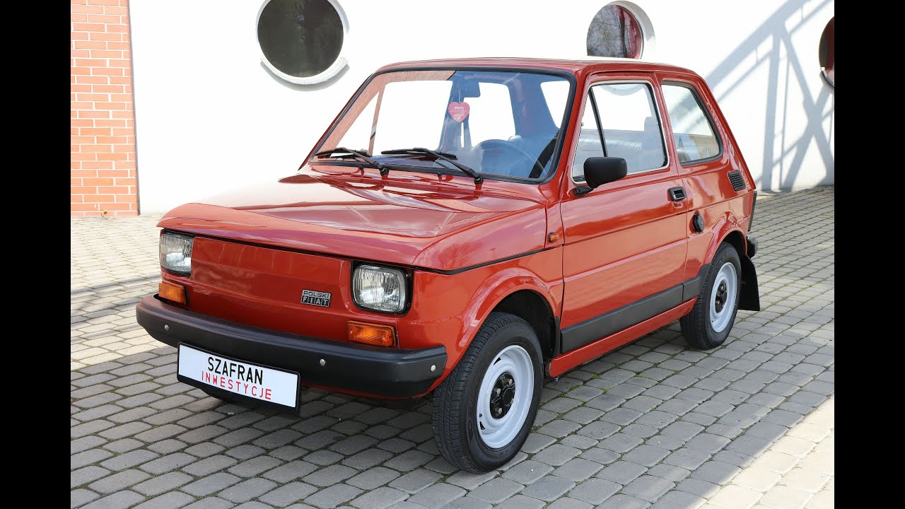 Fiat 126p FL - 1988 - Prezentacja, jazda. / SZAFRAN Inwestycje