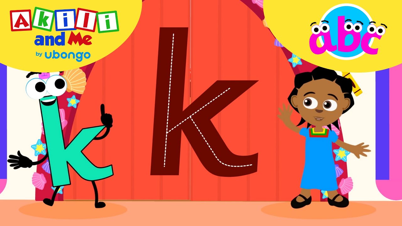 LETTER K Adventures! ABC learning for toddlers | Learn and Play with Akili and Me