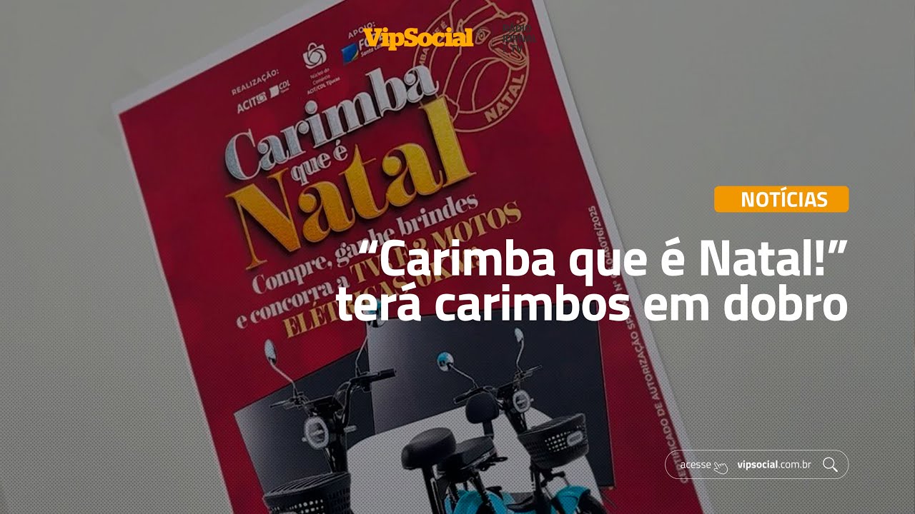 “Carimba que é Natal!” terá carimbos em dobro