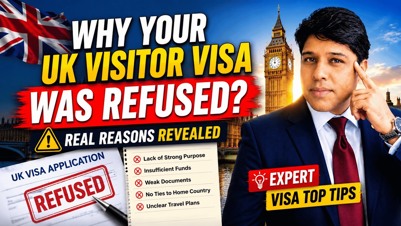 Real UK Visitor Visa Refusal Case & Step-by-Step Reapplication Guide