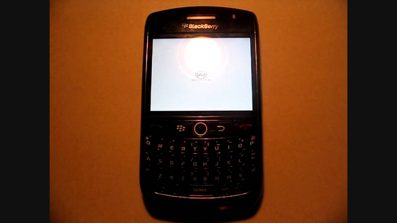 Blackberry Curve 8900 Fatal Software Error (Reload Software 552)