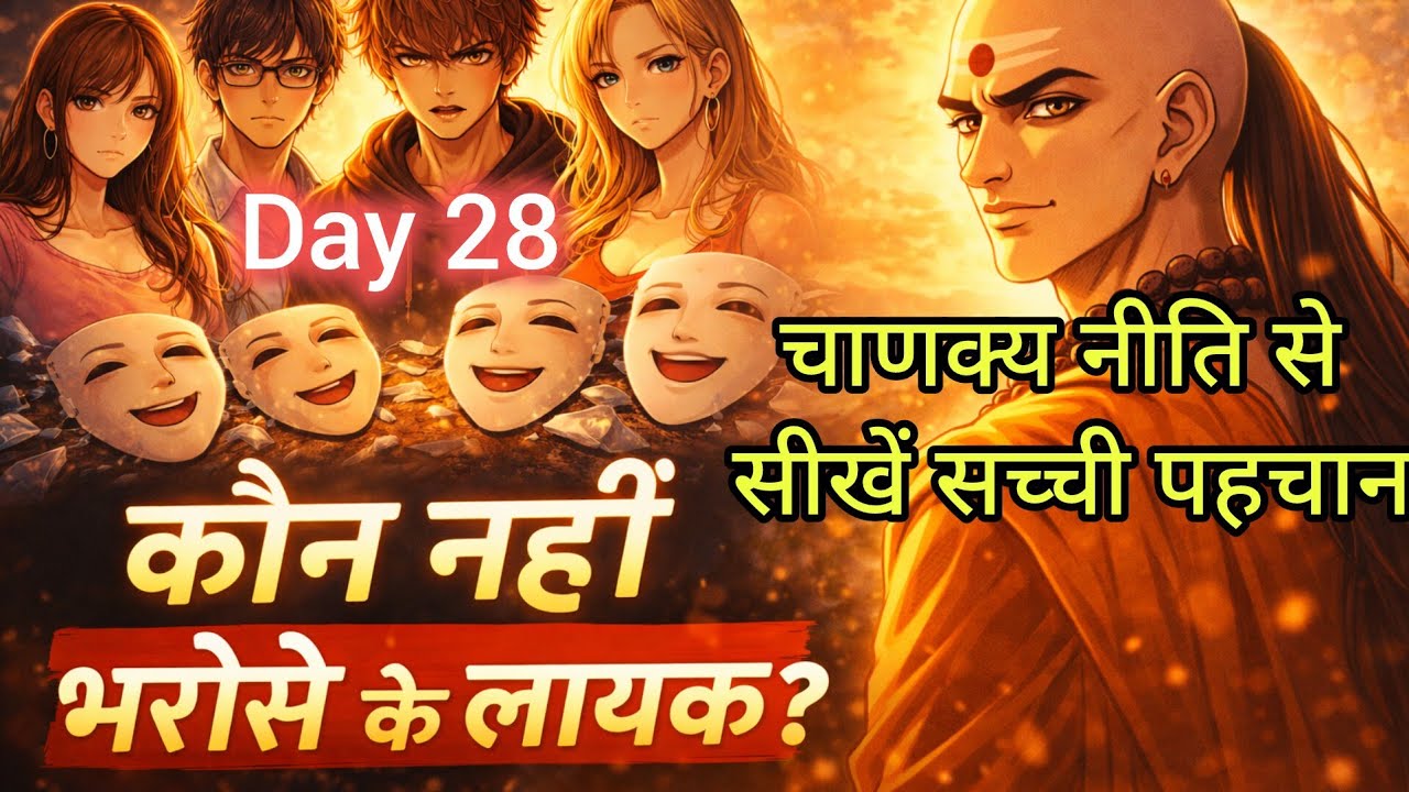 कौन व्यक्ति भरोसे के लायक नहीं होता? | चाणक्य नीति से सीखें सच्ची पहचान | NITI VANI 