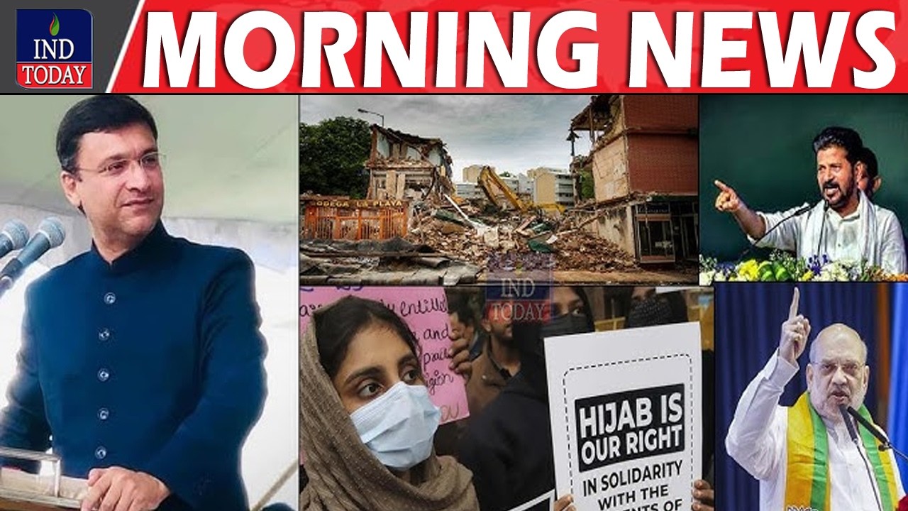IND Today Hyderabad Morning news | News Bulletin | February 15, 2026