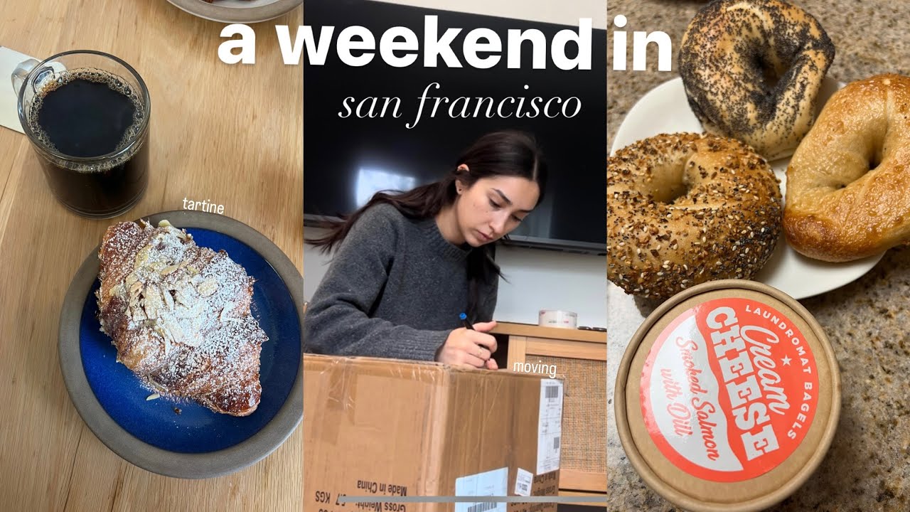 san Francisco vlog | tartine bakery, breakfast, moving
