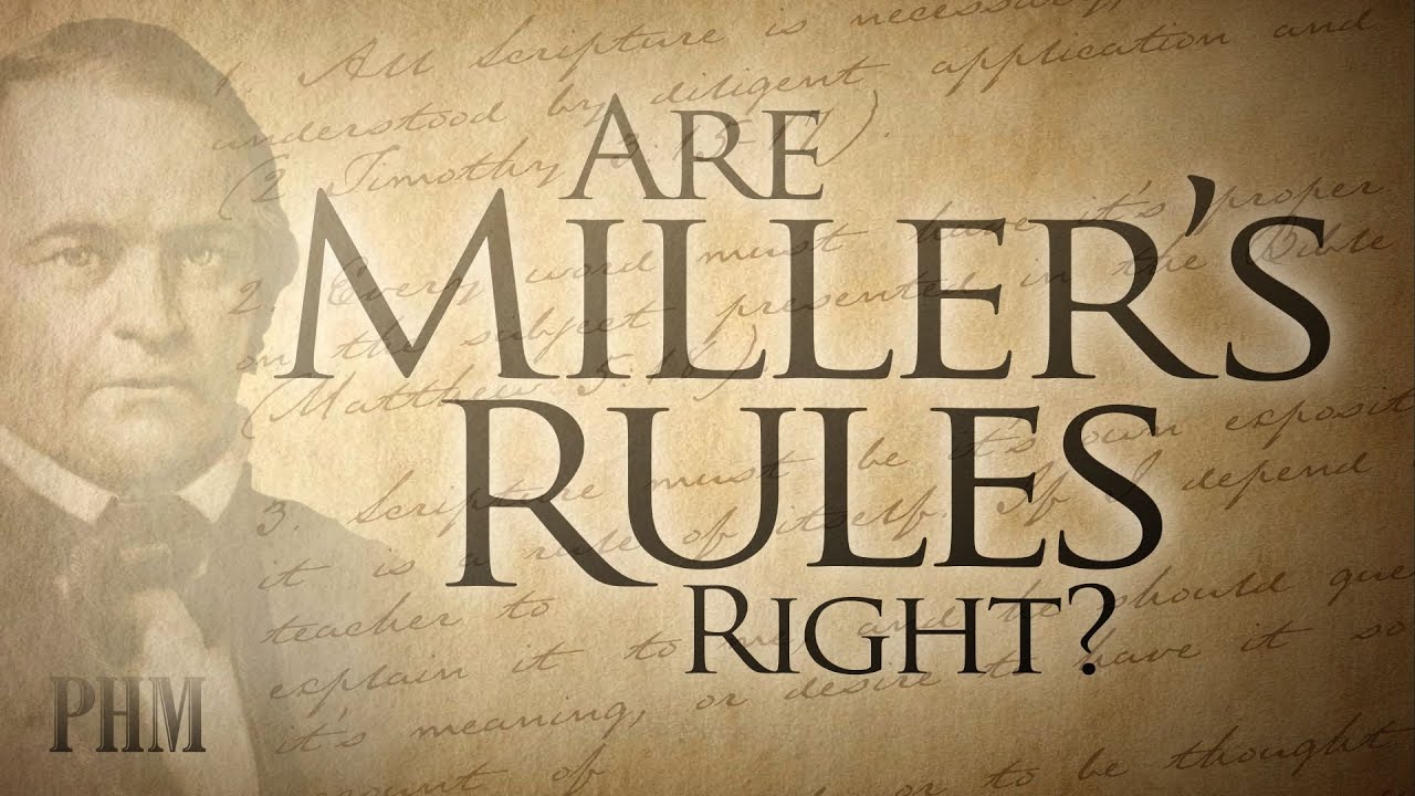 Are Miller's Rules Right?