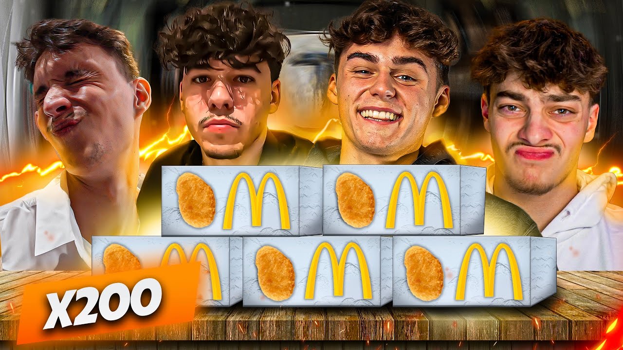 On mange 200 nuggets McDo !! (Nuggets Challenge)