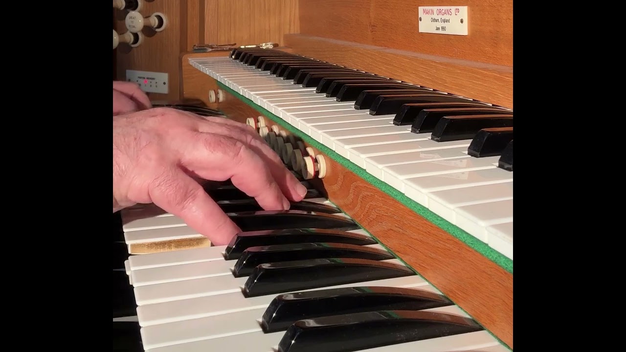 Langlais - To the Lilies With Their Silvery Leaves - French modern music - Martin Black, organ 