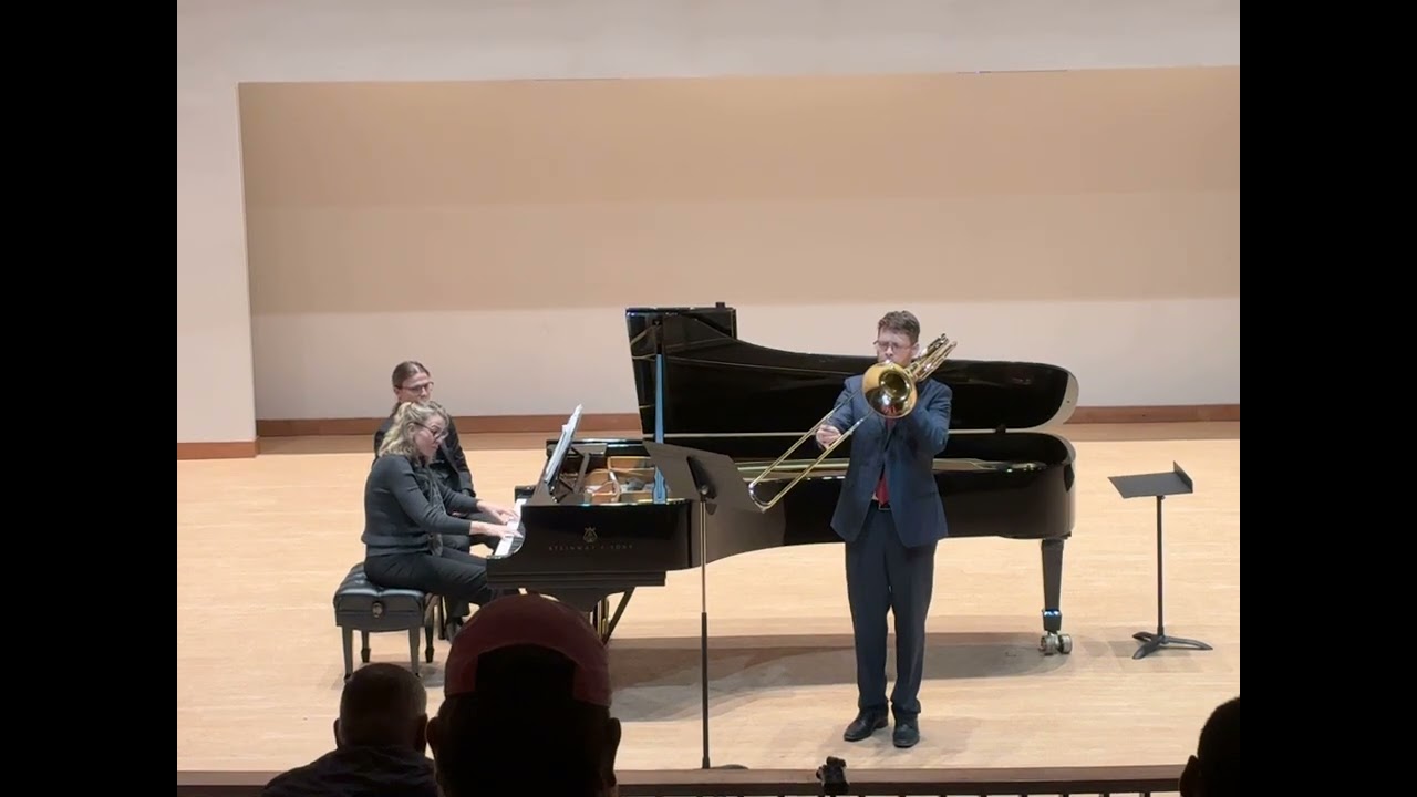 Casterede Sonatine for Tuba Movements II & III performed by Joshua Richardson