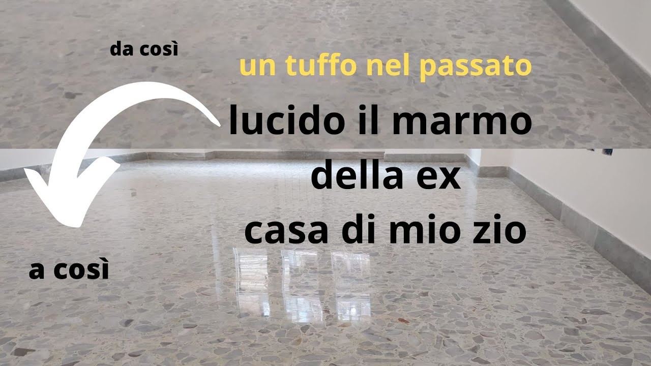 come lucidare il marmo a piombo