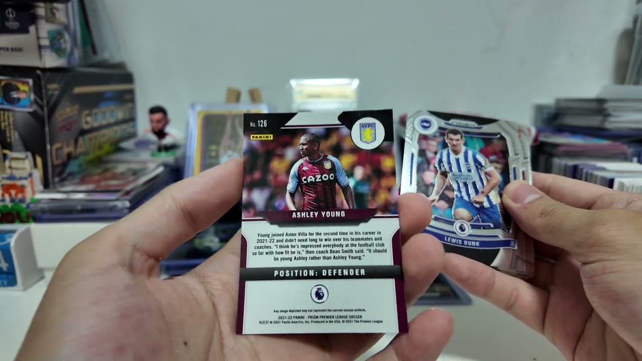 Opening a Box of panini Prizm 21-22 EPL cereal box! #panini #soccer #football #epl #sportscards