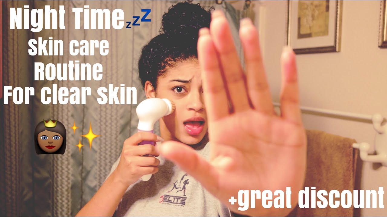 Night Time Skin Care Routine for Clear Skin | jasmeannnn