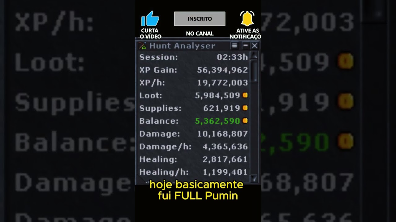 Melhor Hunt pra profit lv 500? #tibia #tibiaglobal #mmorpg #shorts