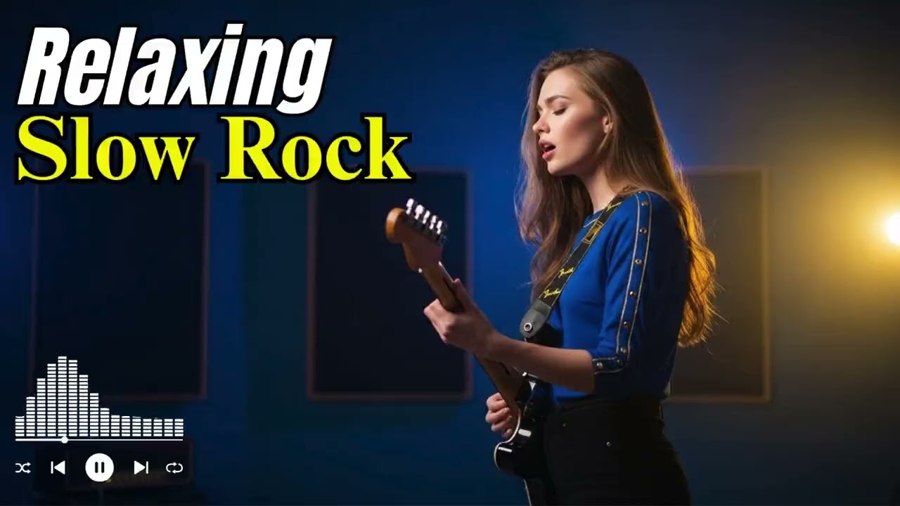 Slow Rock Stress Relief 🎸 Relaxing Rock Music to Ease Your Mind