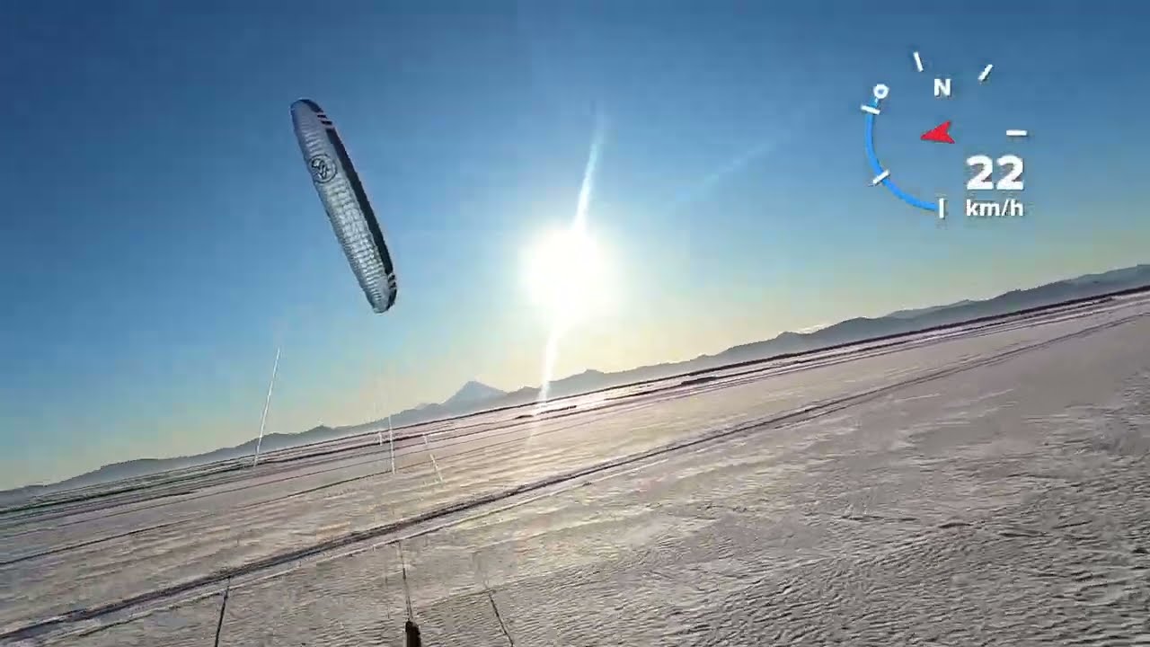 Flysurfer Sonic-3 13m, Точка назначения в конце )))