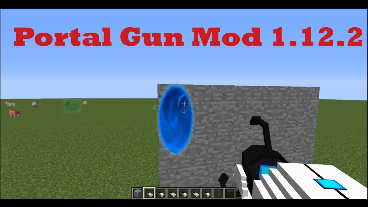 PORTAL GUN Mod 2021: How to Install in Minecraft Java Edition