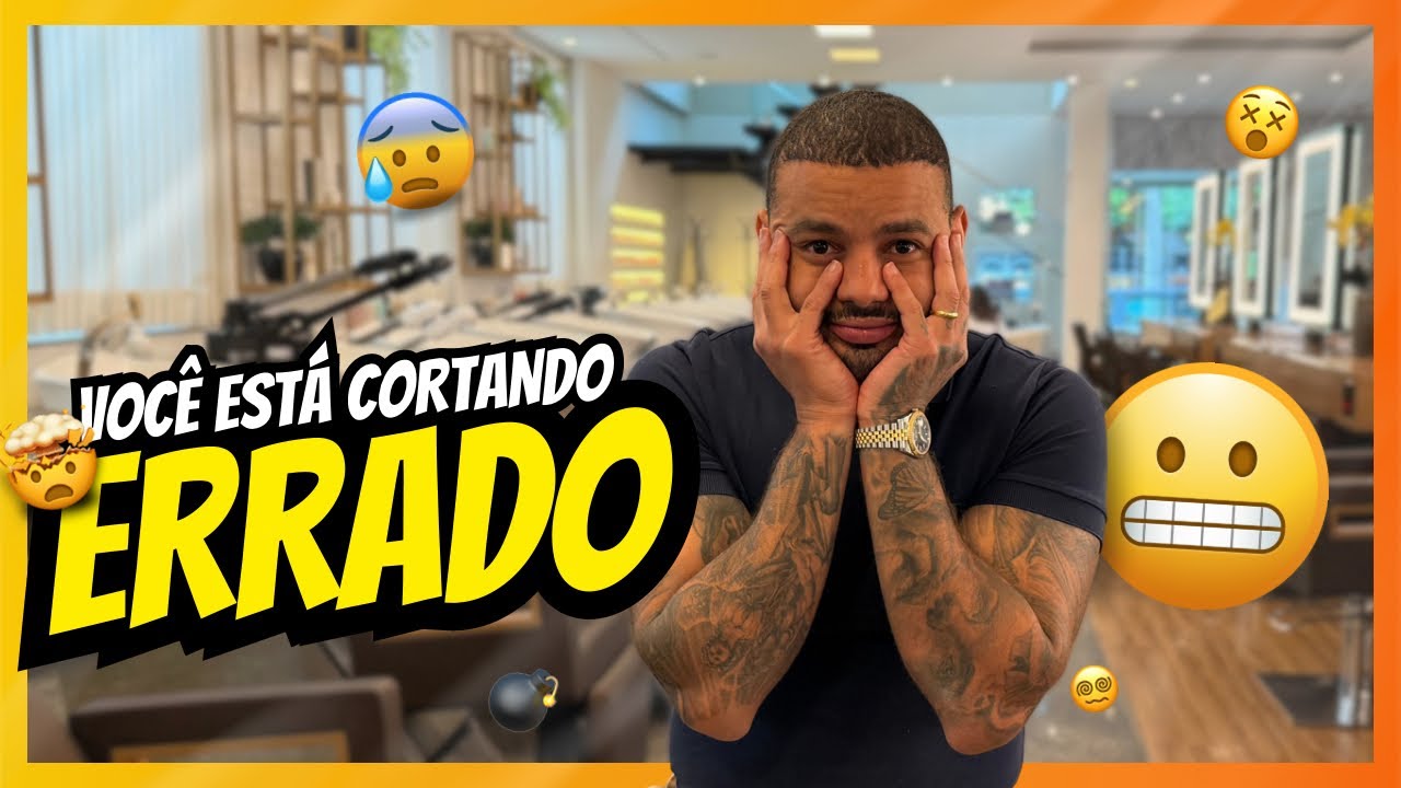 Corte de Franja Profissional: O ERRO Que Quase Todo Cabeleireiro Comete
