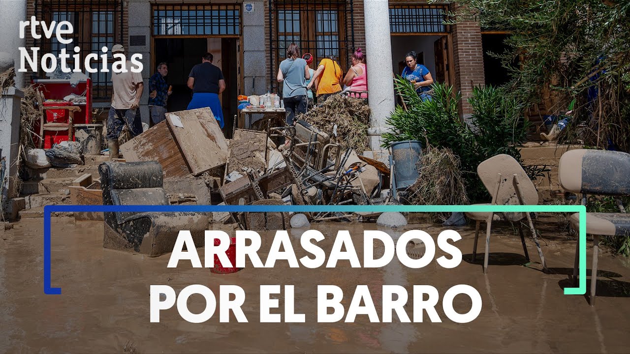 DANA: MILES de PERSONAS tratan de RECUPERAR las PÉRDIDAS ocasionas por la TORMENTA | RTVE