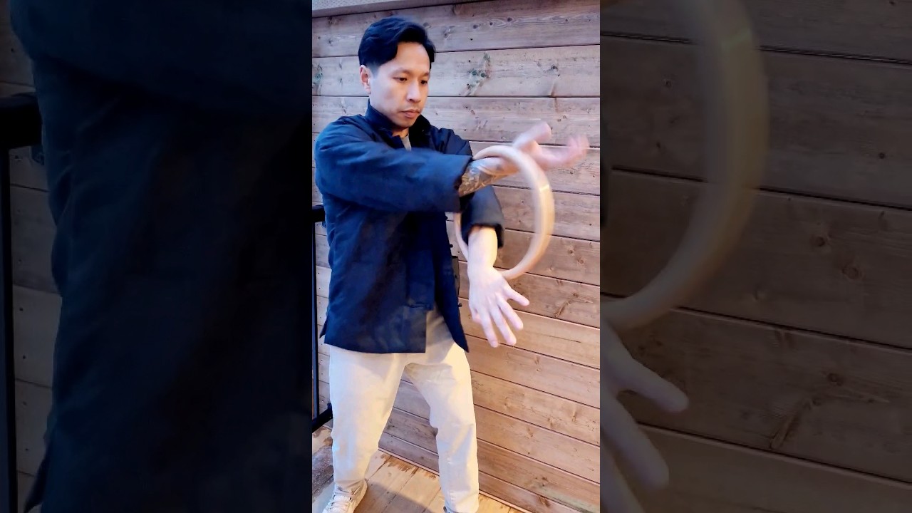 Rattan ring training #wingchun #rattanring #martialarts #kungfu