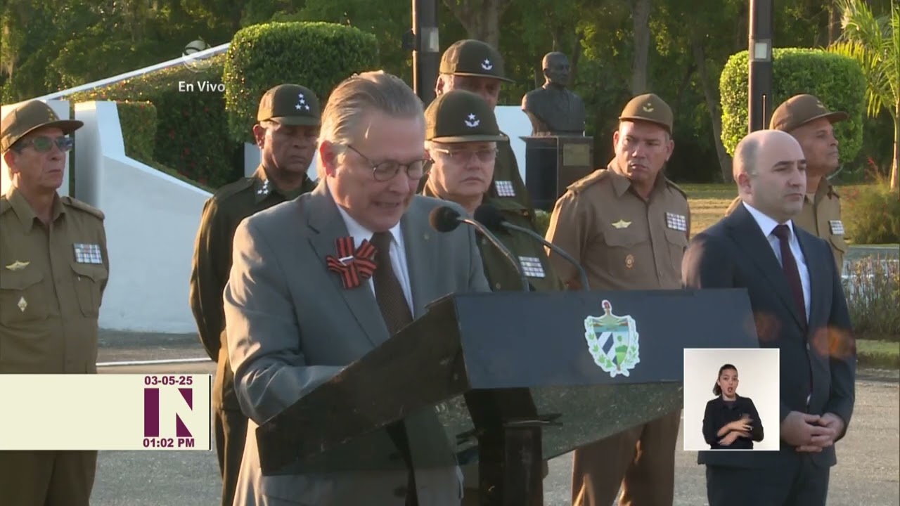 Cuba conmemora 80 años de victoria antifascista con tributo a soldados soviéticos