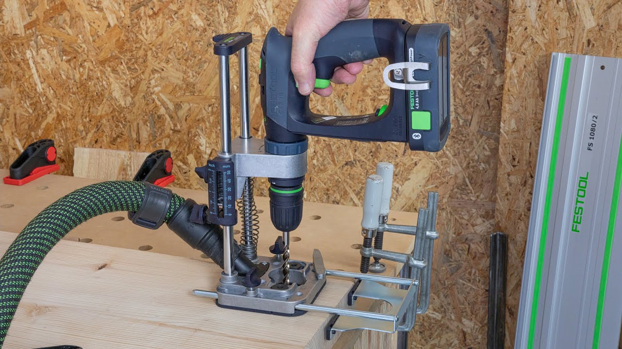 Festool MB40 &ndash; test mobilnego statywu wiertarskiego do precyzyjnego wiercenia