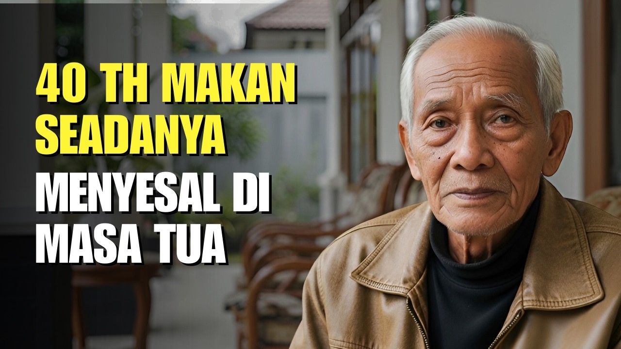 Hancur Hati Saya... 40 Tahun Makan Seadanya Demi Masa Tua, Kini Tubuhku Tak Sanggup Menikmatinya