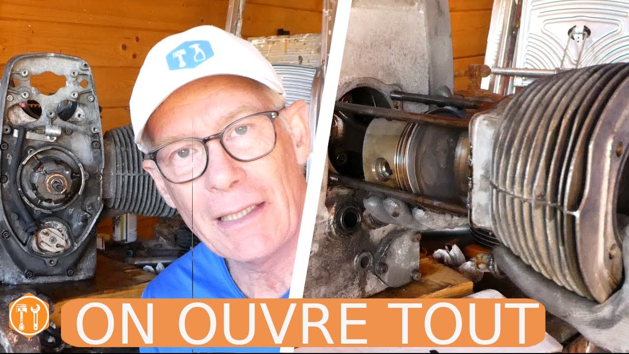 #5 R90 Ouverture du moteur