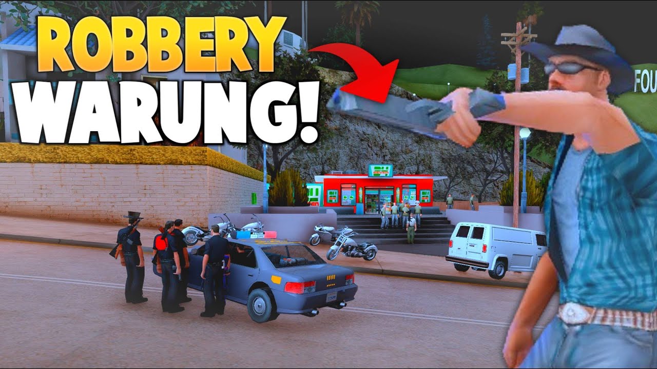 PERAMPOKAN WARUNG TERBESAR DIKOTA !? ALL BADSIDE VS KEPOLISIAN ! GTA SAMP ROLEPLAY INDONESIA
