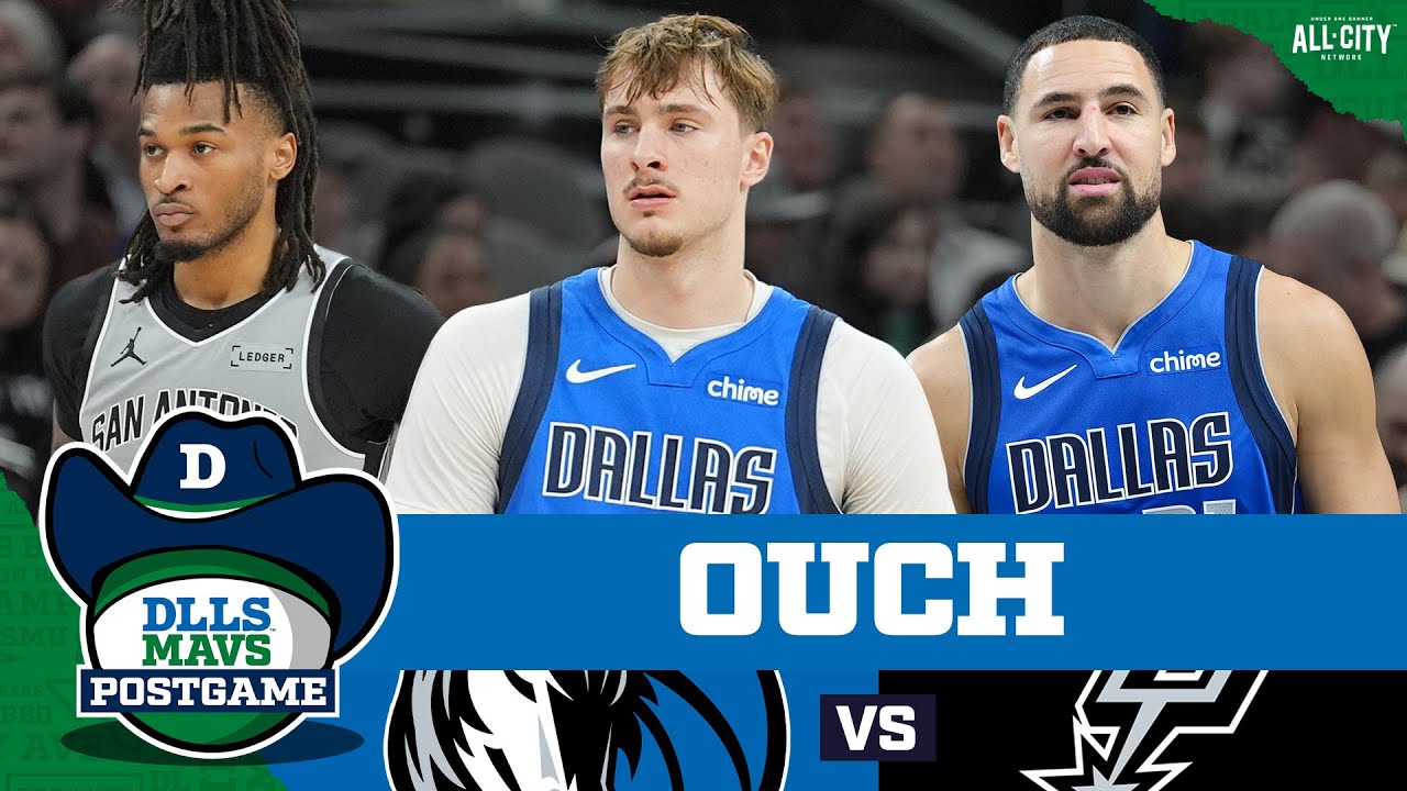 Cooper Flagg BATTERED & BRUISED In Mavericks Loss Vs. Spurs | DLLS MAVS POSTGAME