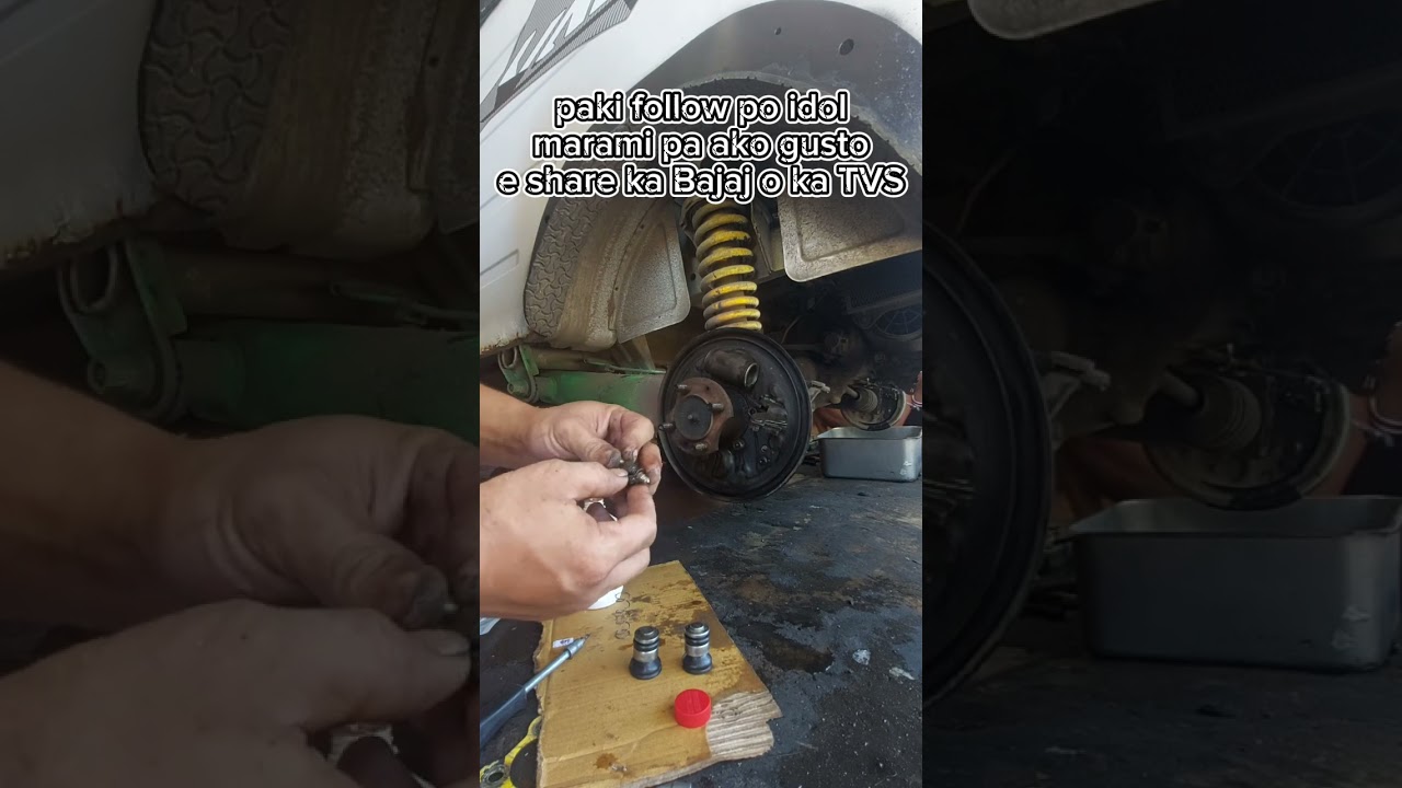 How to change Rubber Cap of  Bajaj RE and TVS King