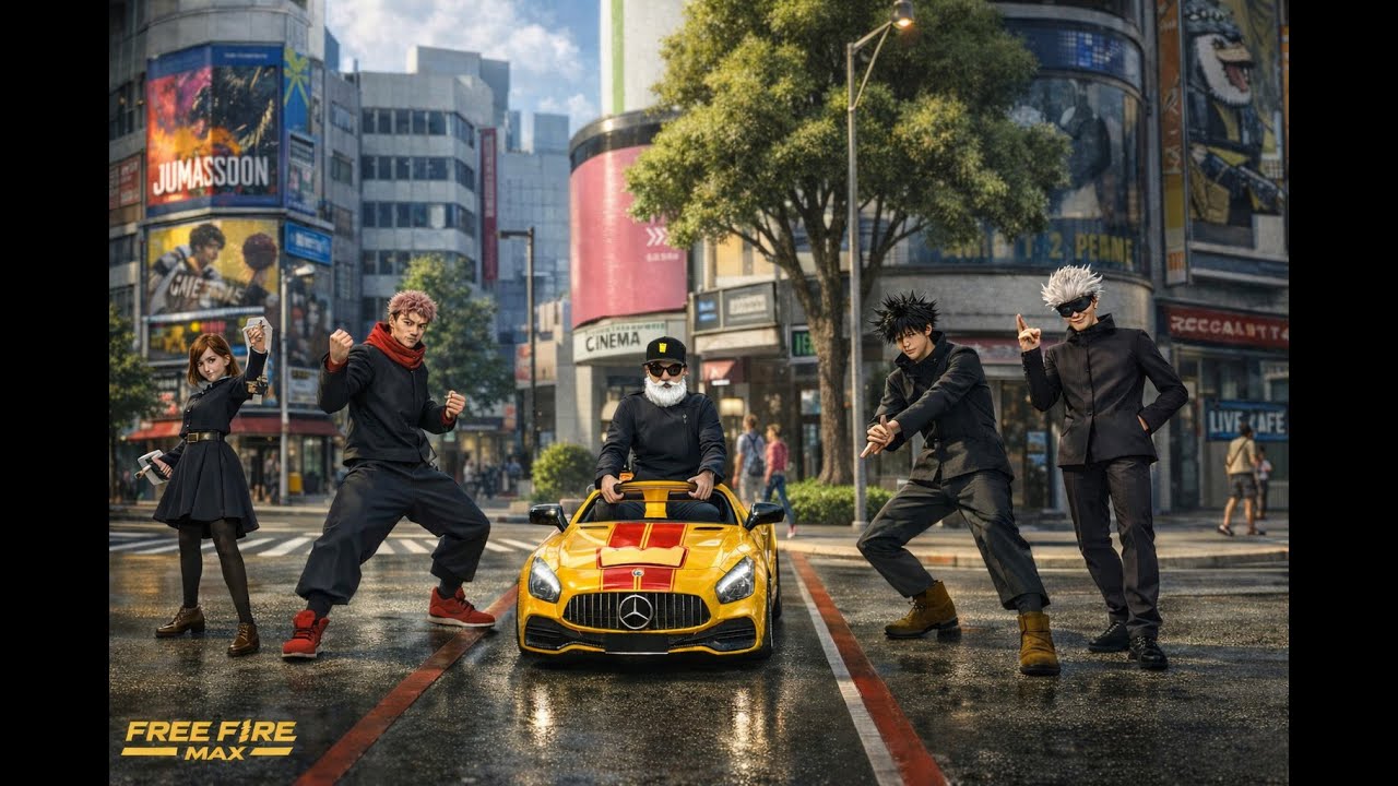 LIVE FREE FIRE X JUJUTSU KAISEN! 