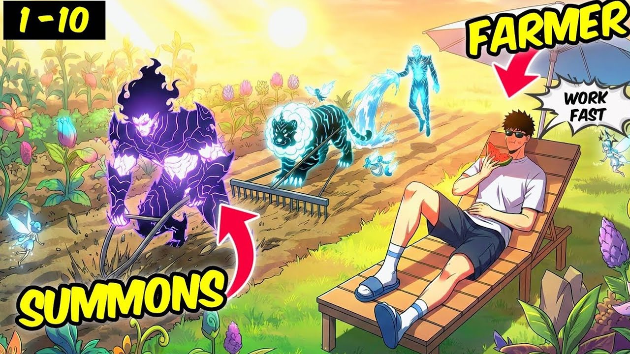 A Max-Level Farmer Accidentally Becomes a Necromancer | Manhwa Recap